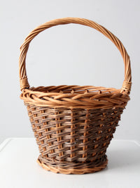 vintage wicker basket