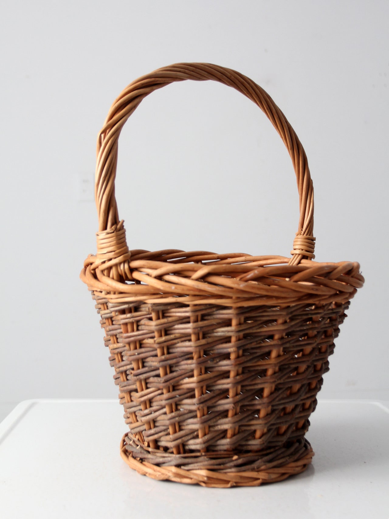 vintage wicker basket