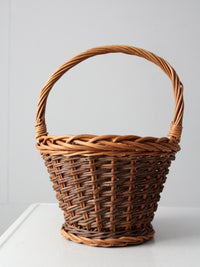 vintage wicker basket