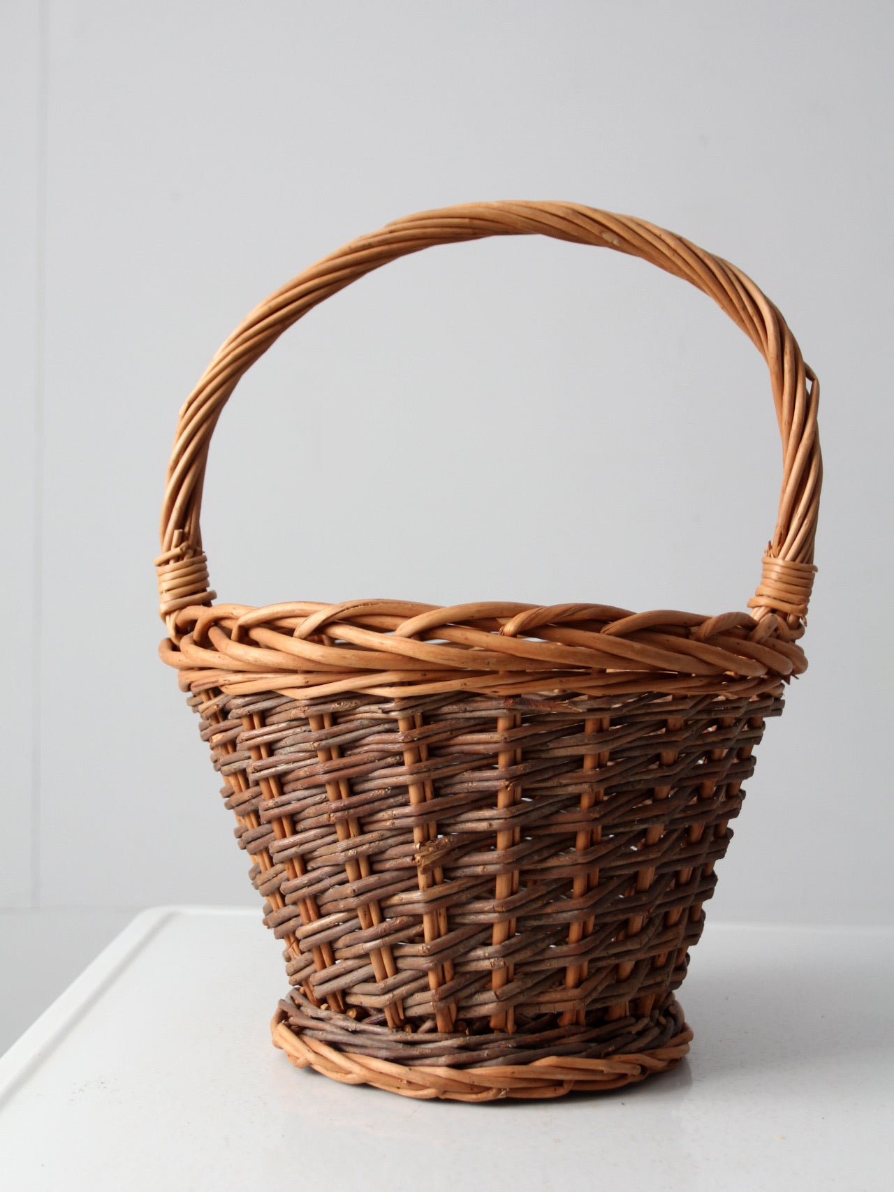 vintage wicker basket