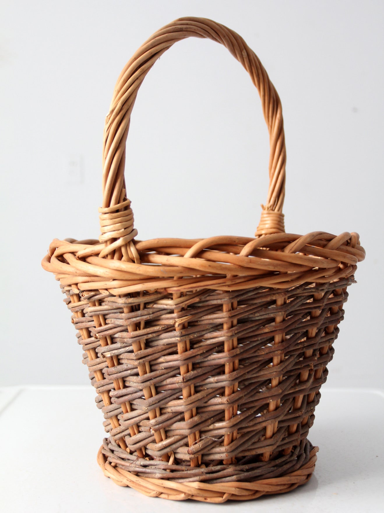 vintage wicker basket