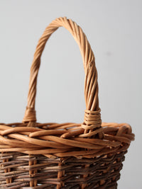vintage wicker basket