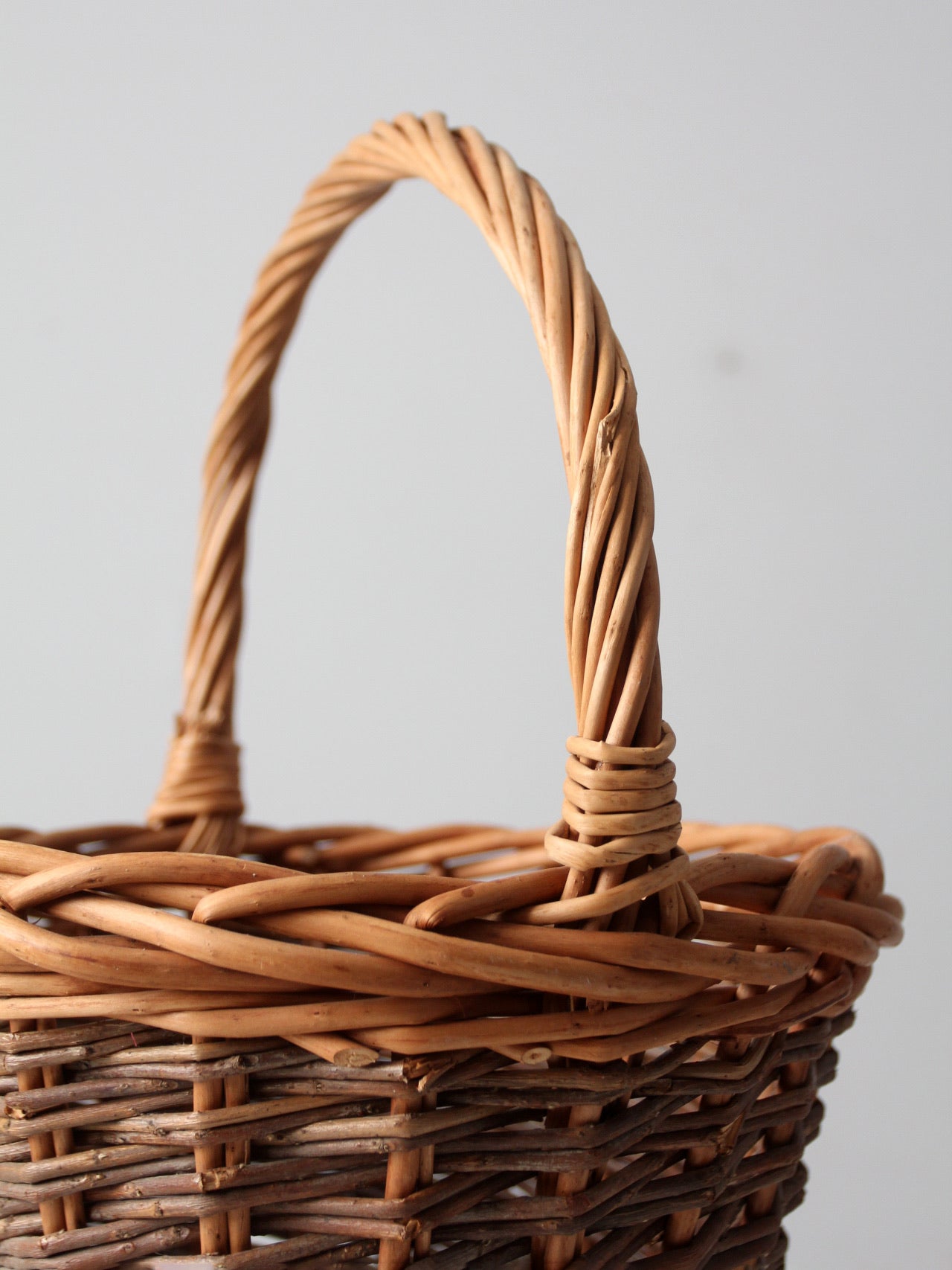 vintage wicker basket