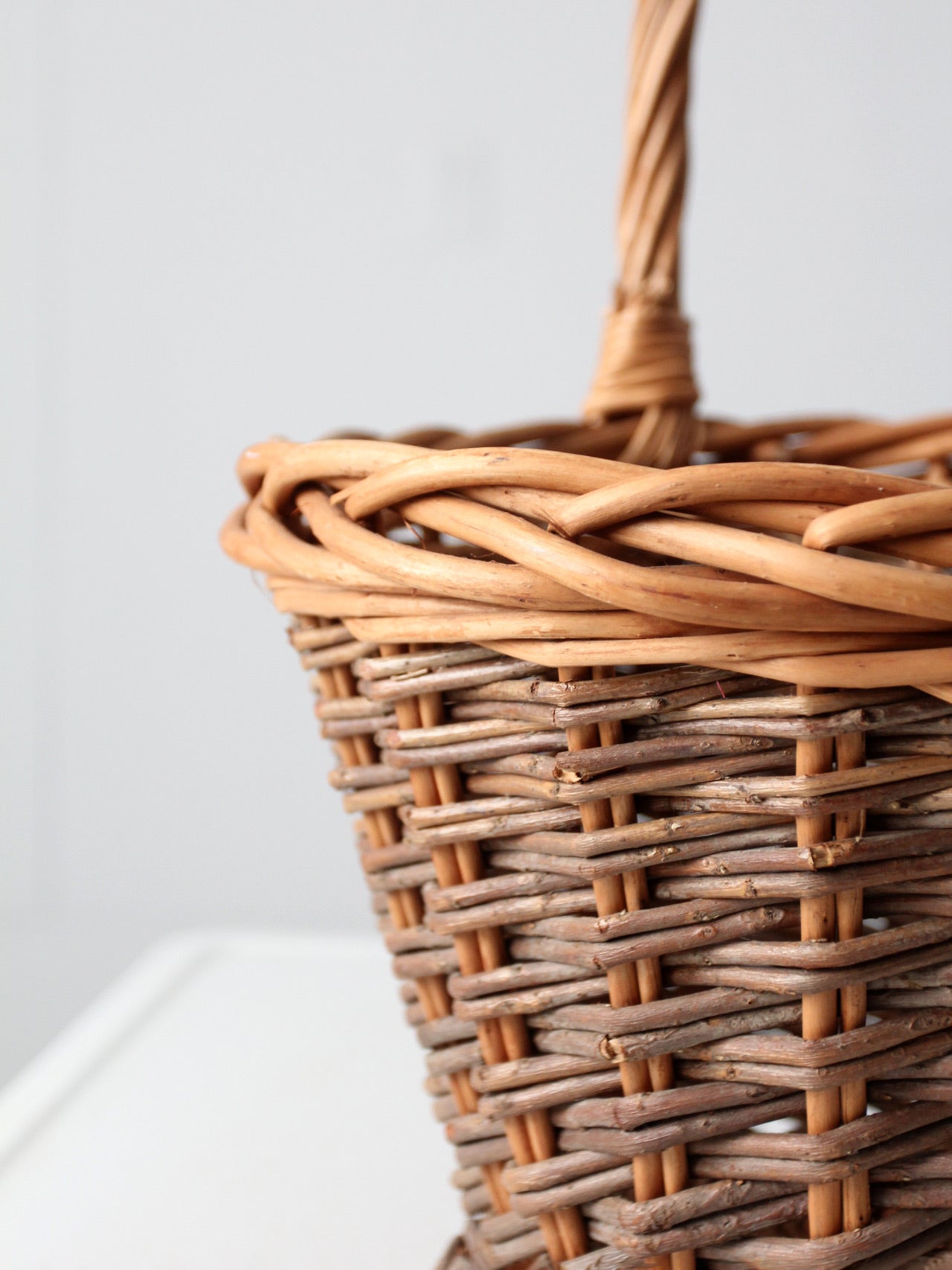 vintage wicker basket