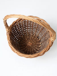 vintage wicker basket