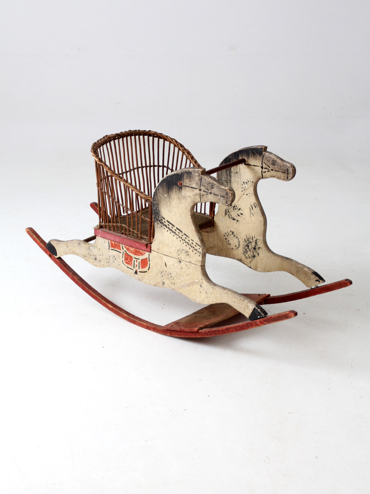 antique rocking horse chair