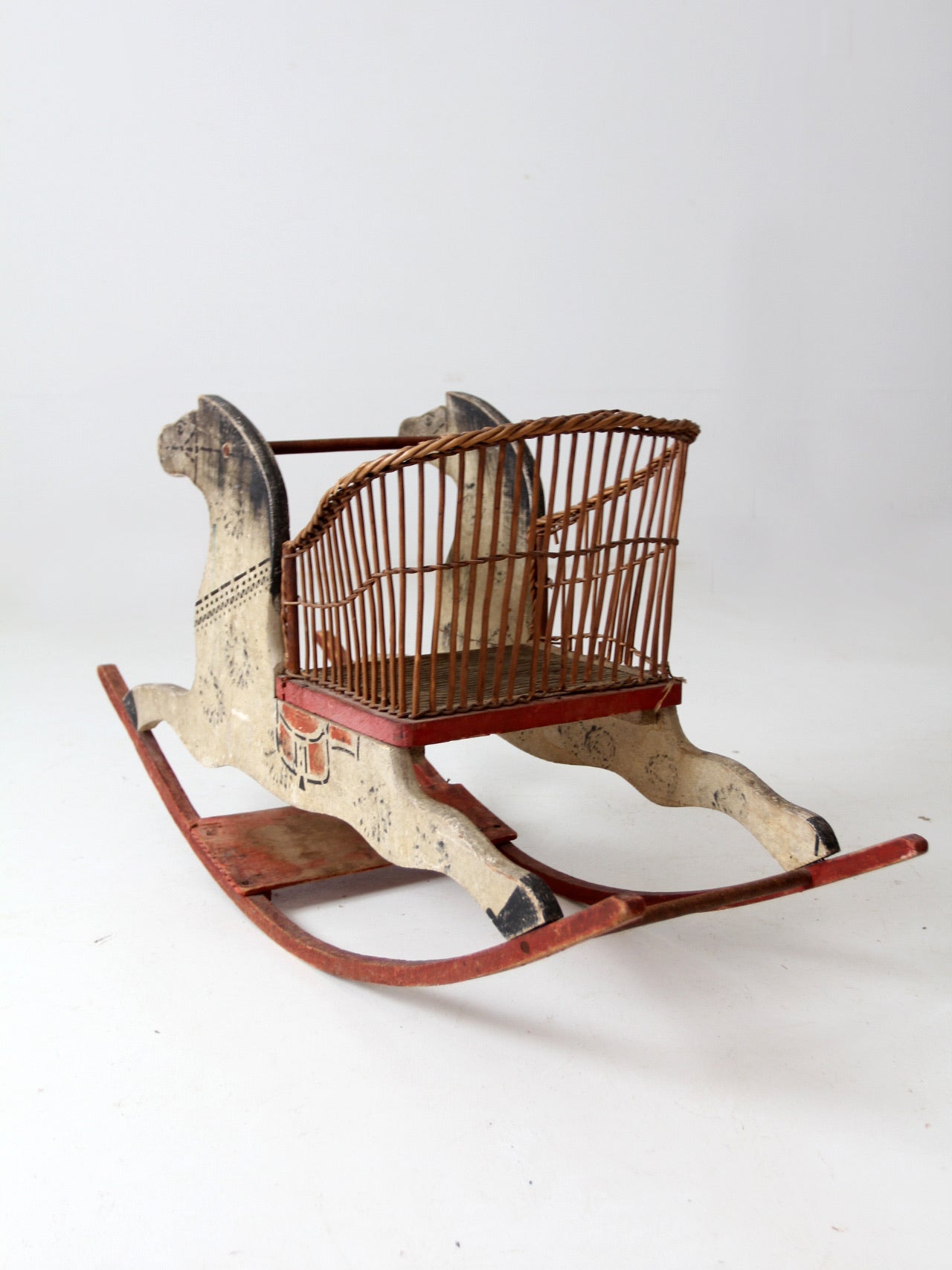 antique rocking horse chair