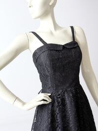 vintage 80s little black dress
