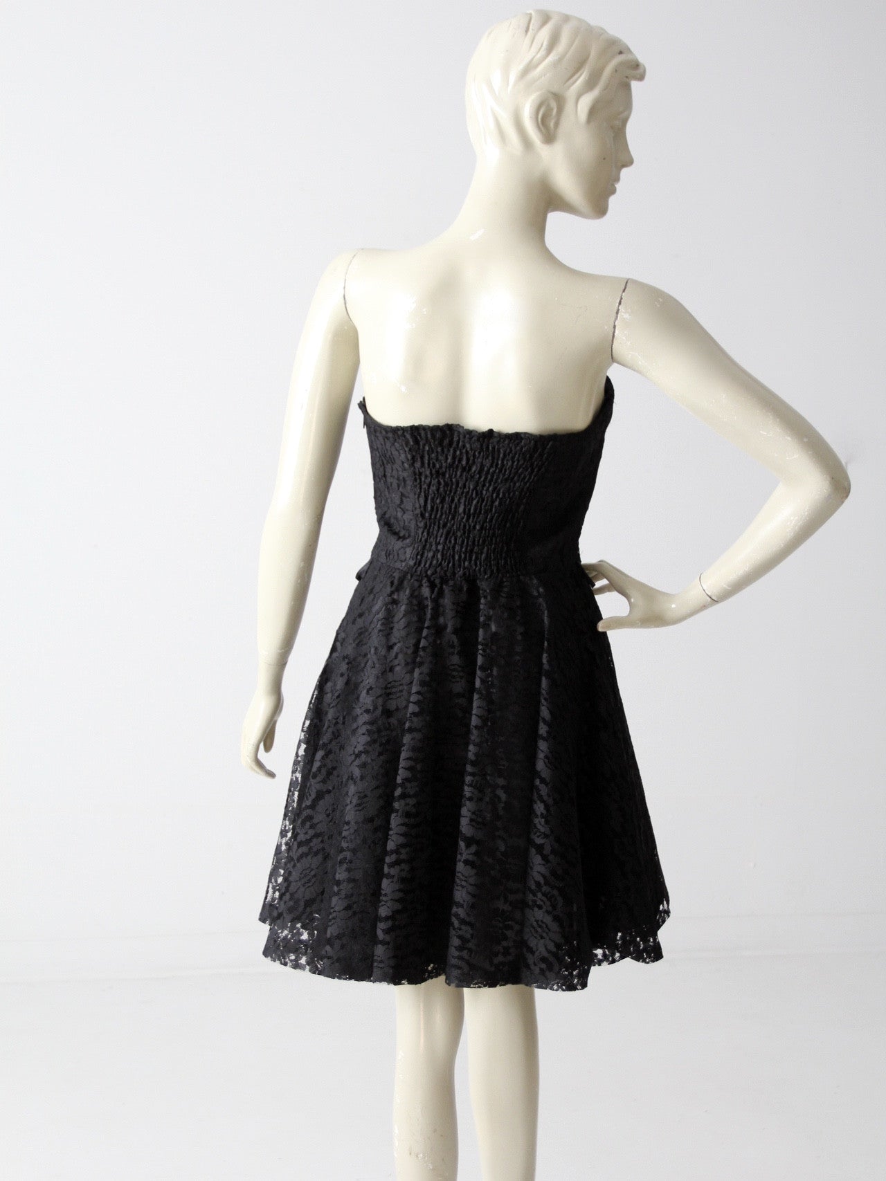 vintage 80s little black dress