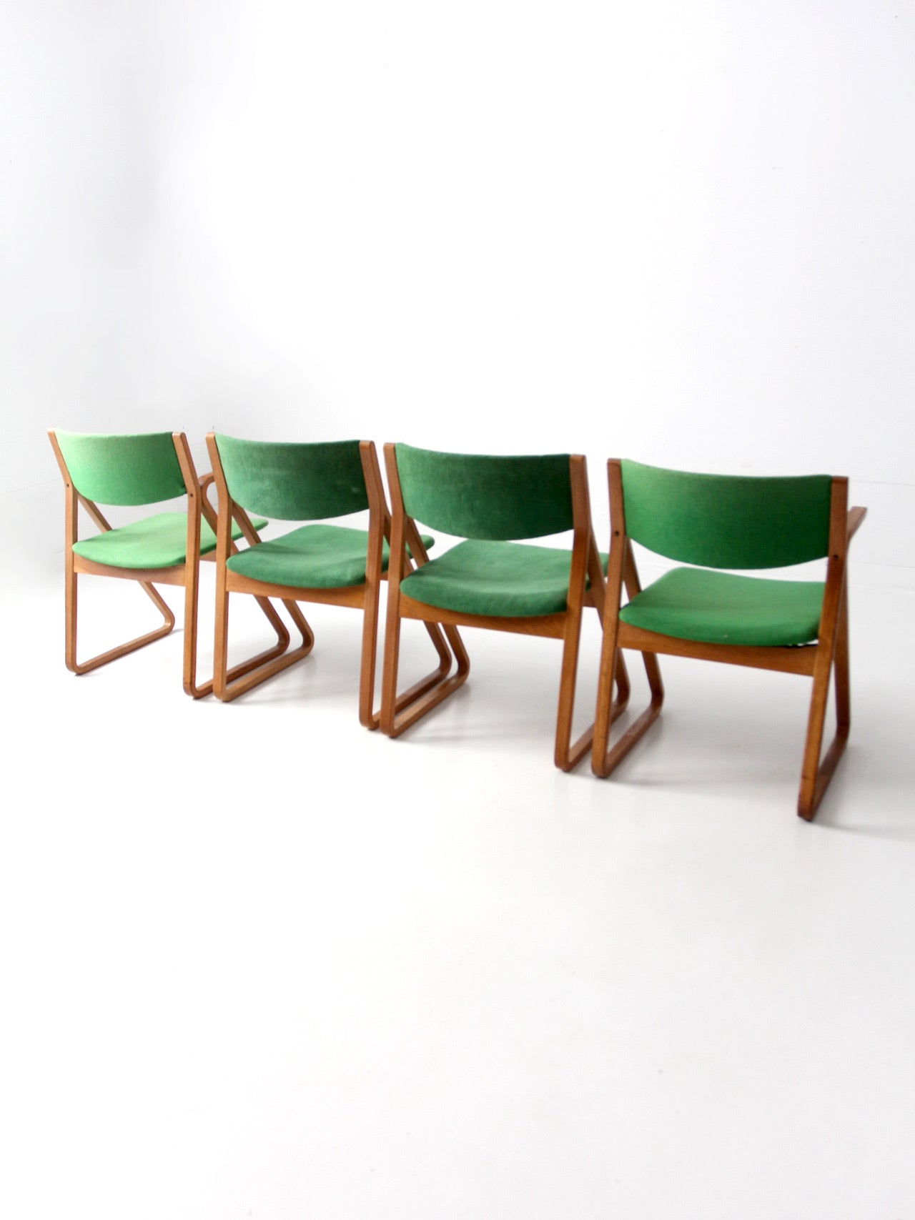 Stow Davis "Triangle" chairs set of 4