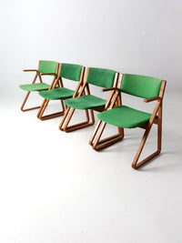 Stow Davis "Triangle" chairs set of 4