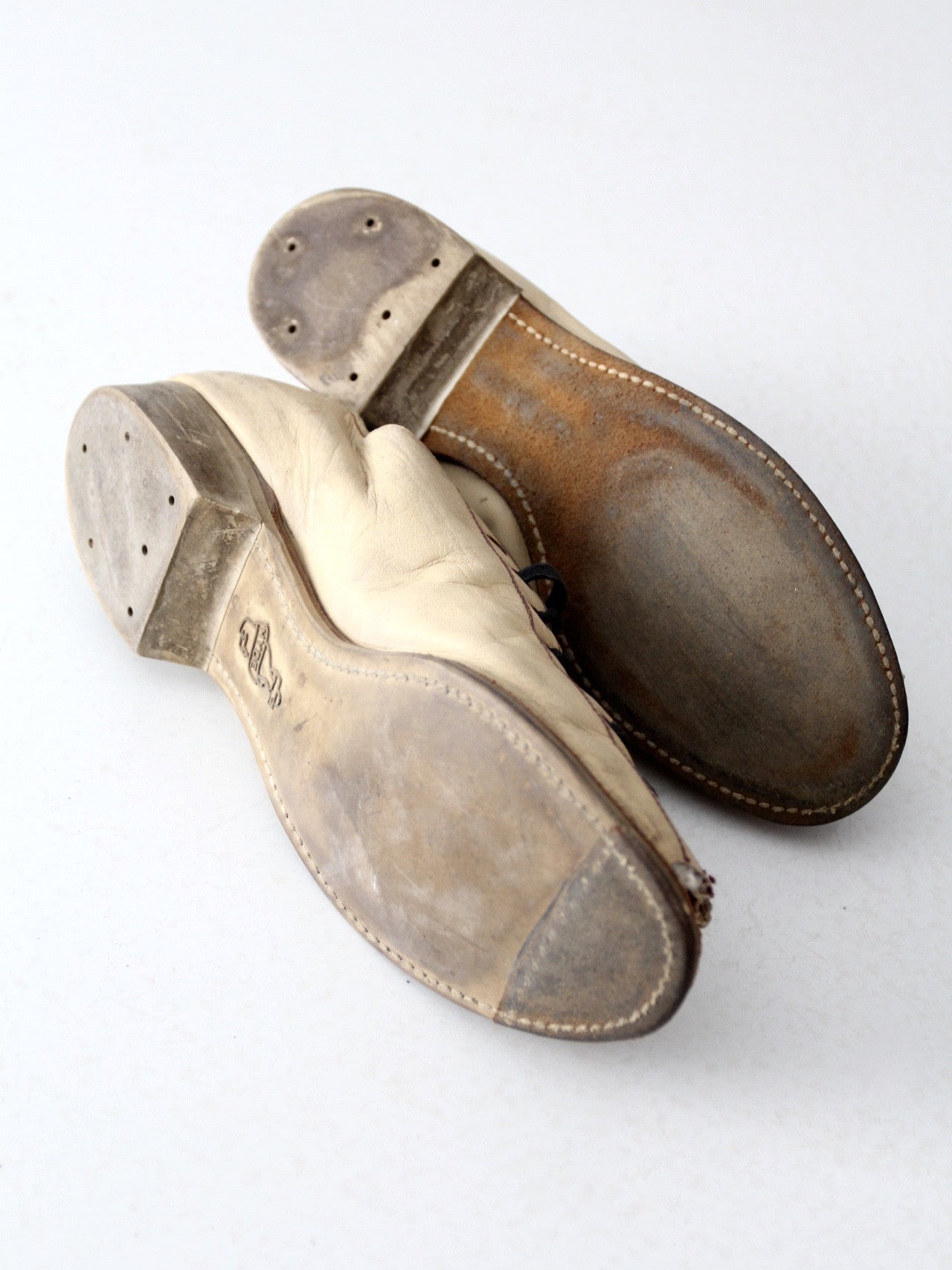 vintage Hyde bowling shoes with custom open toes