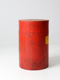 antique wooden foundry pedestal block