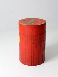 antique wooden foundry pedestal block