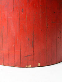 antique wooden foundry pedestal block