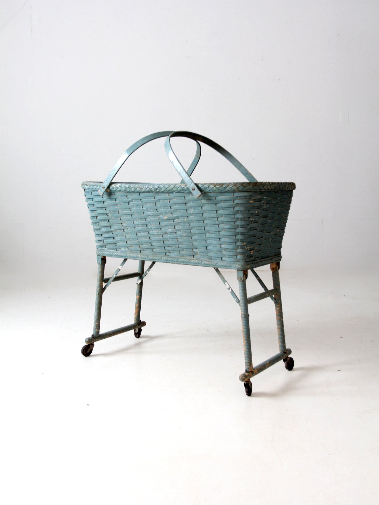 antique woven basket