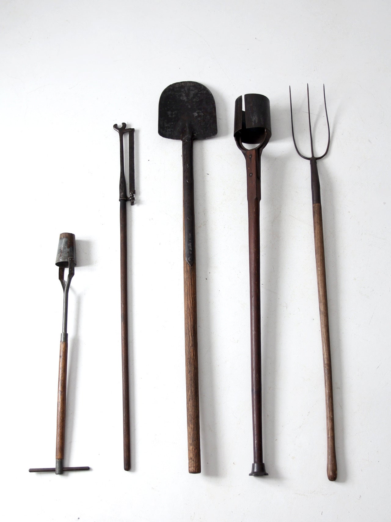 vintage garden tools collection