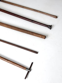vintage garden tools collection
