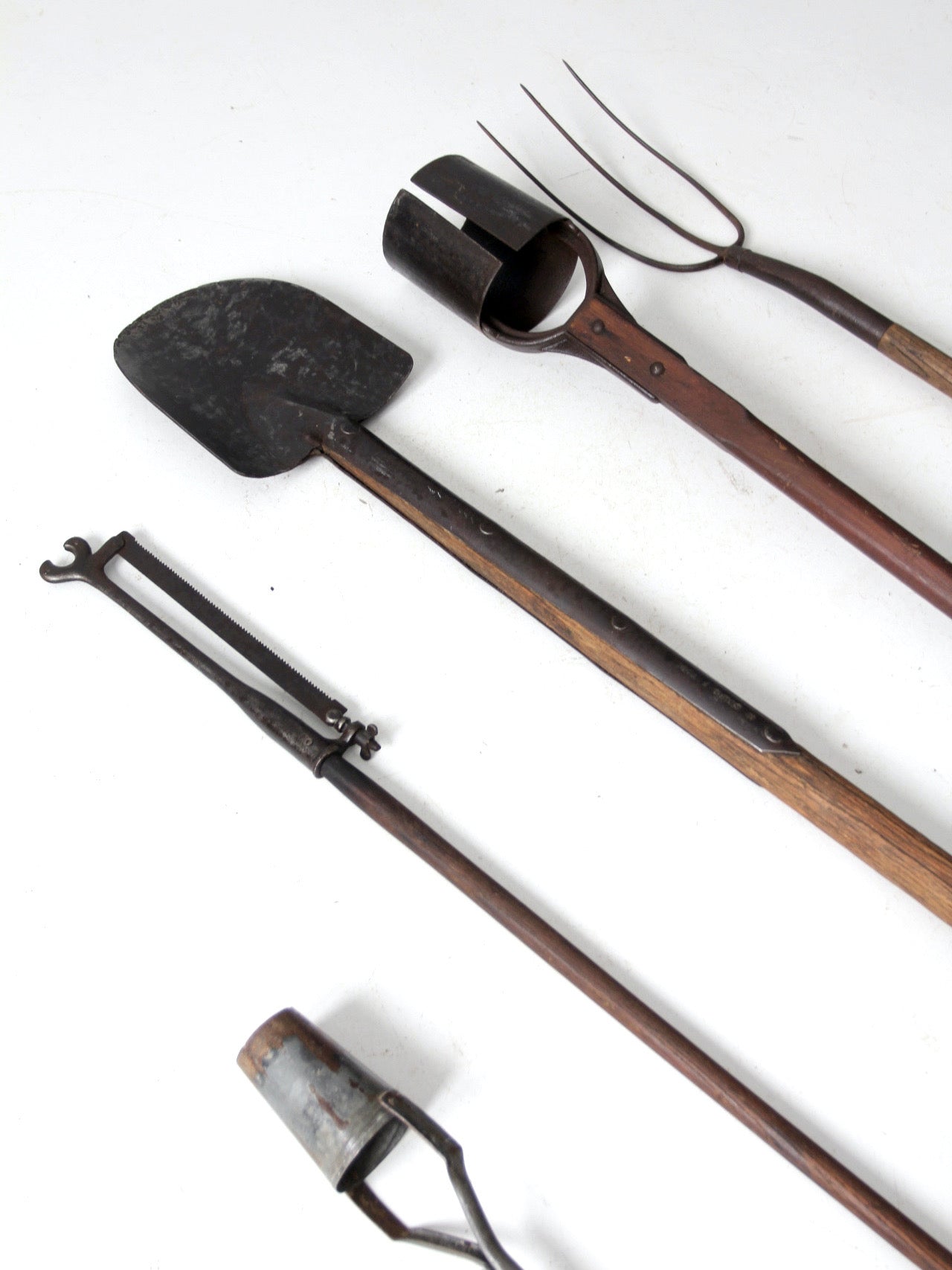 vintage garden tools collection