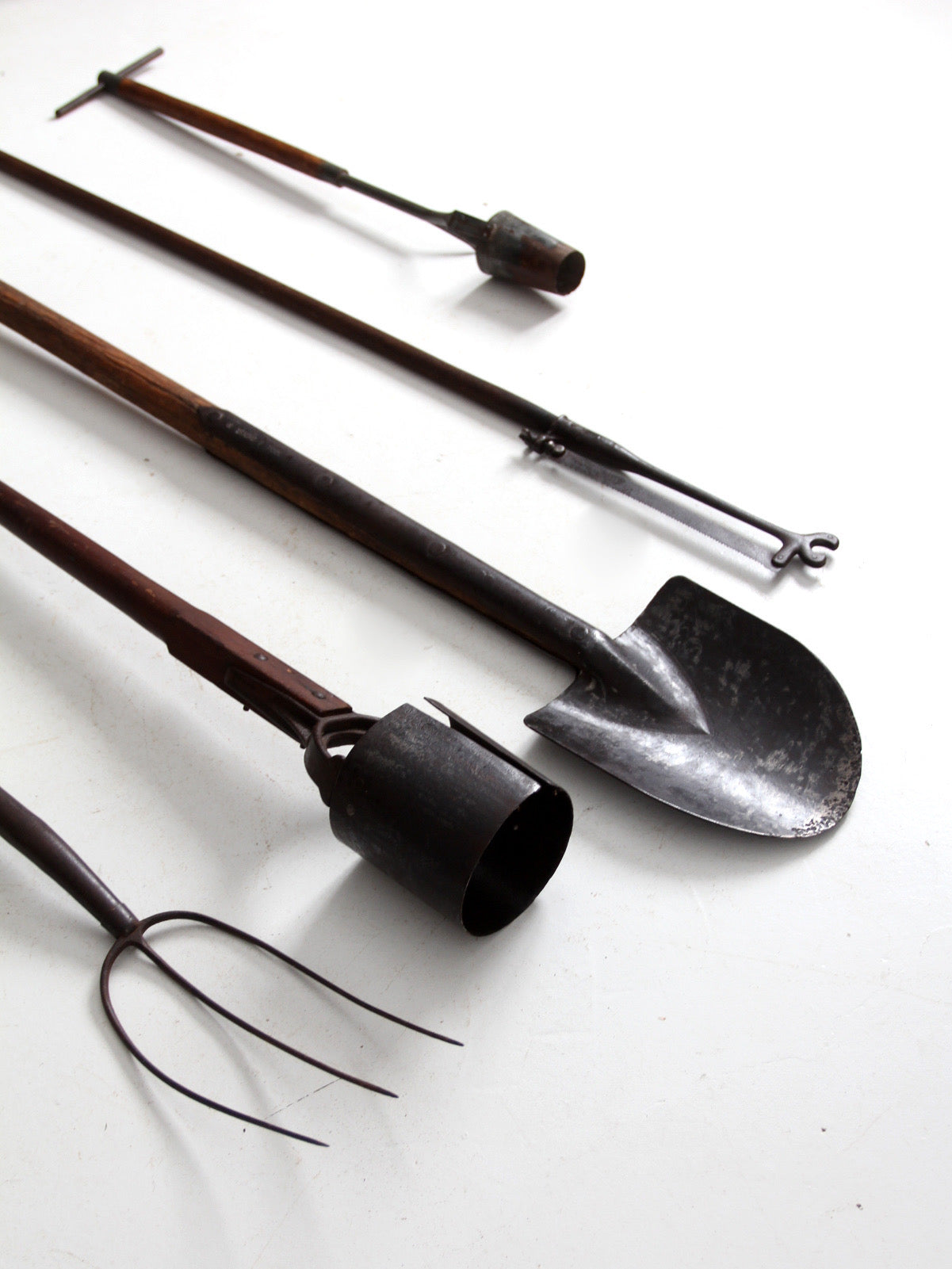 vintage garden tools collection