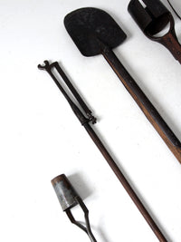 vintage garden tools collection