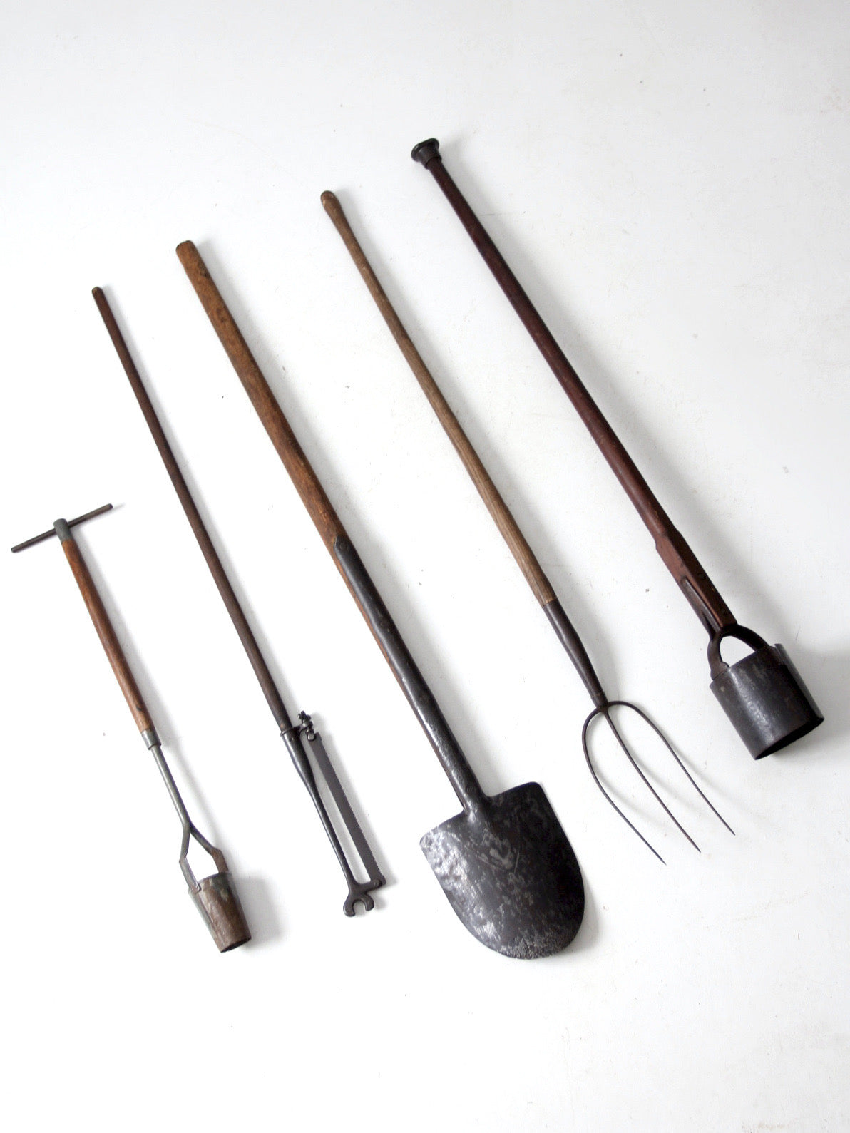 vintage garden tools collection