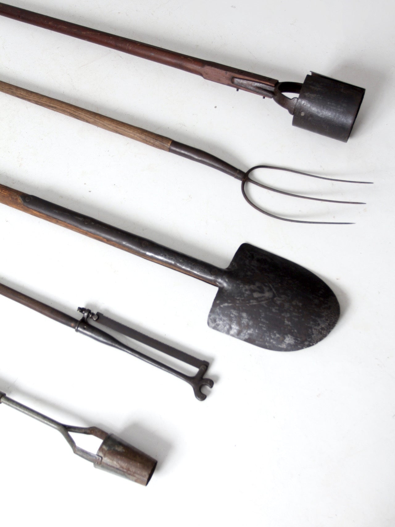vintage garden tools collection