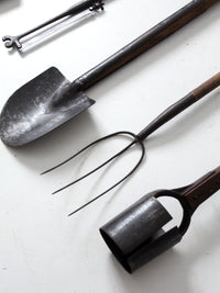 vintage garden tools collection