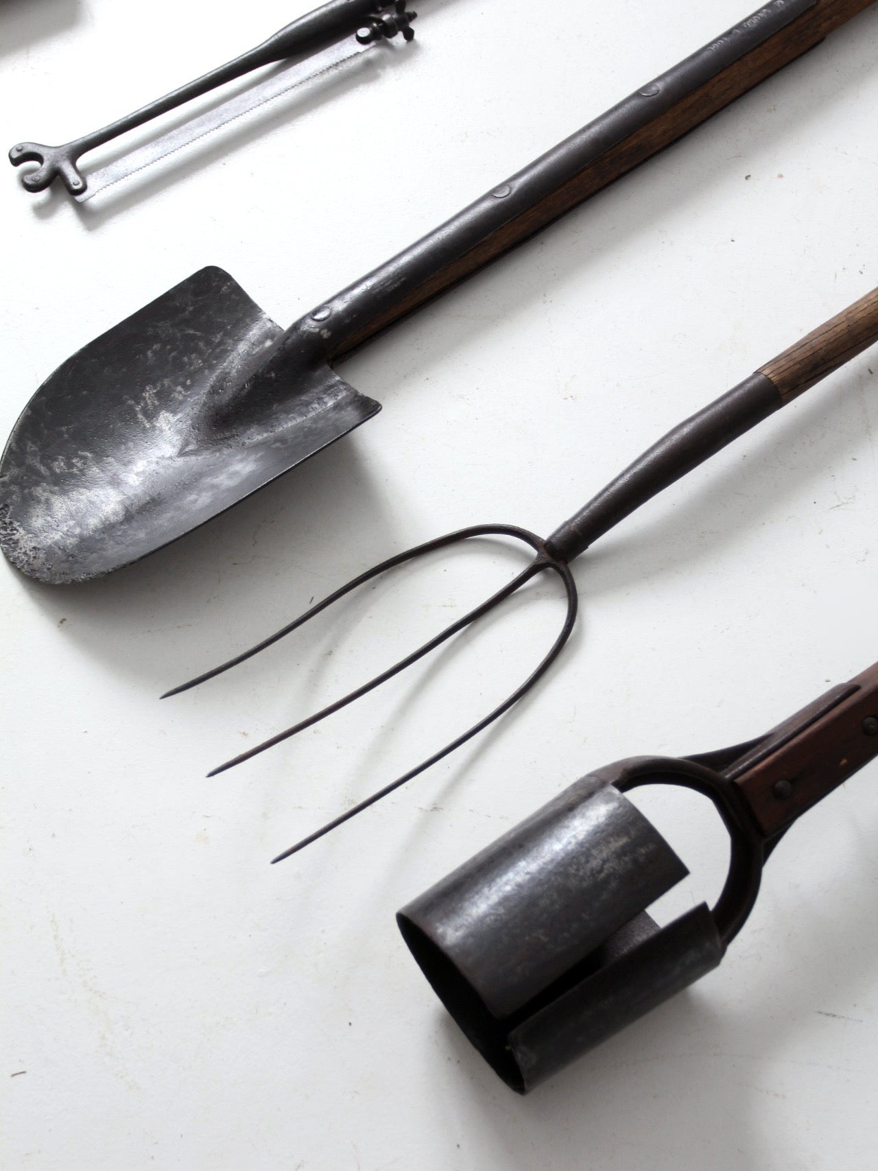 vintage garden tools collection