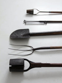 vintage garden tools collection