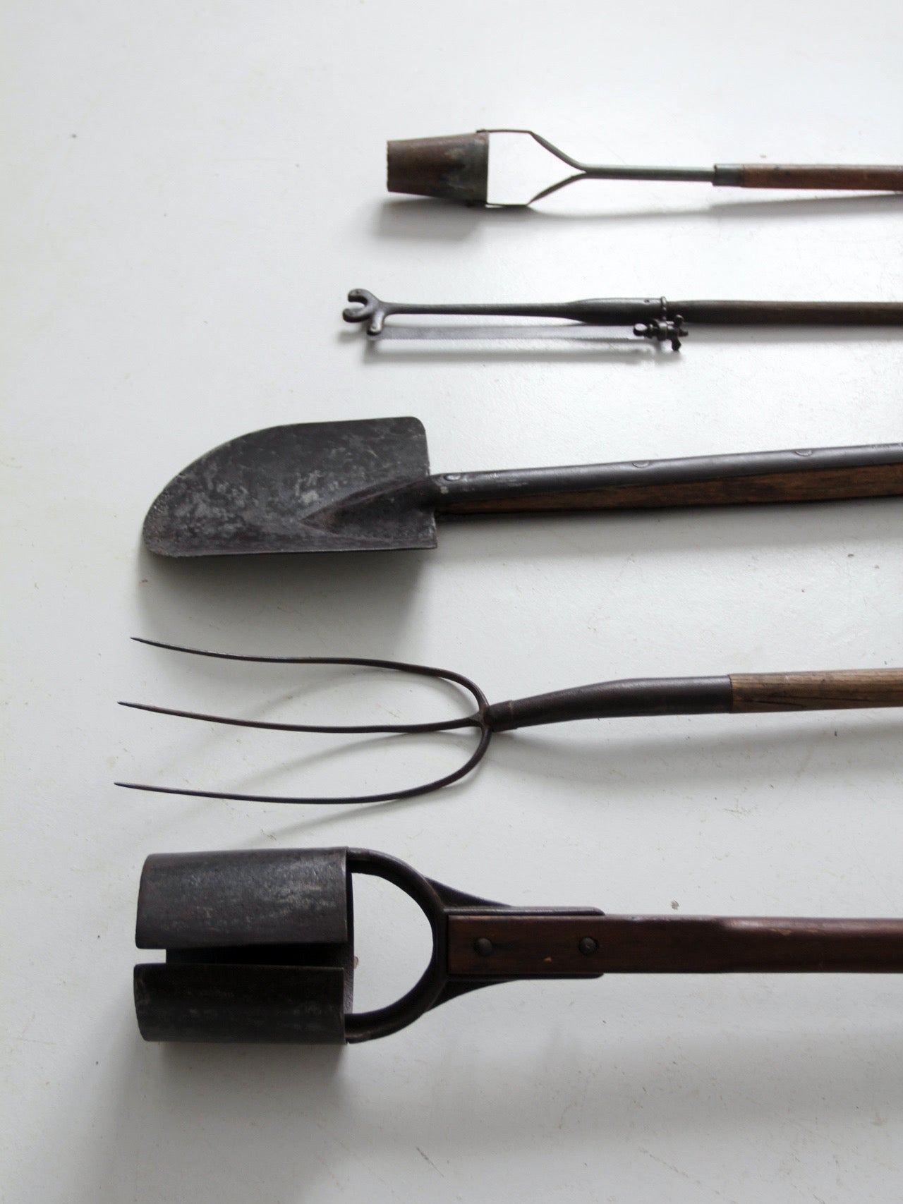 vintage garden tools collection