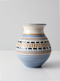 vintage studio pottery vase