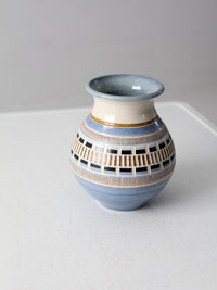 vintage studio pottery vase