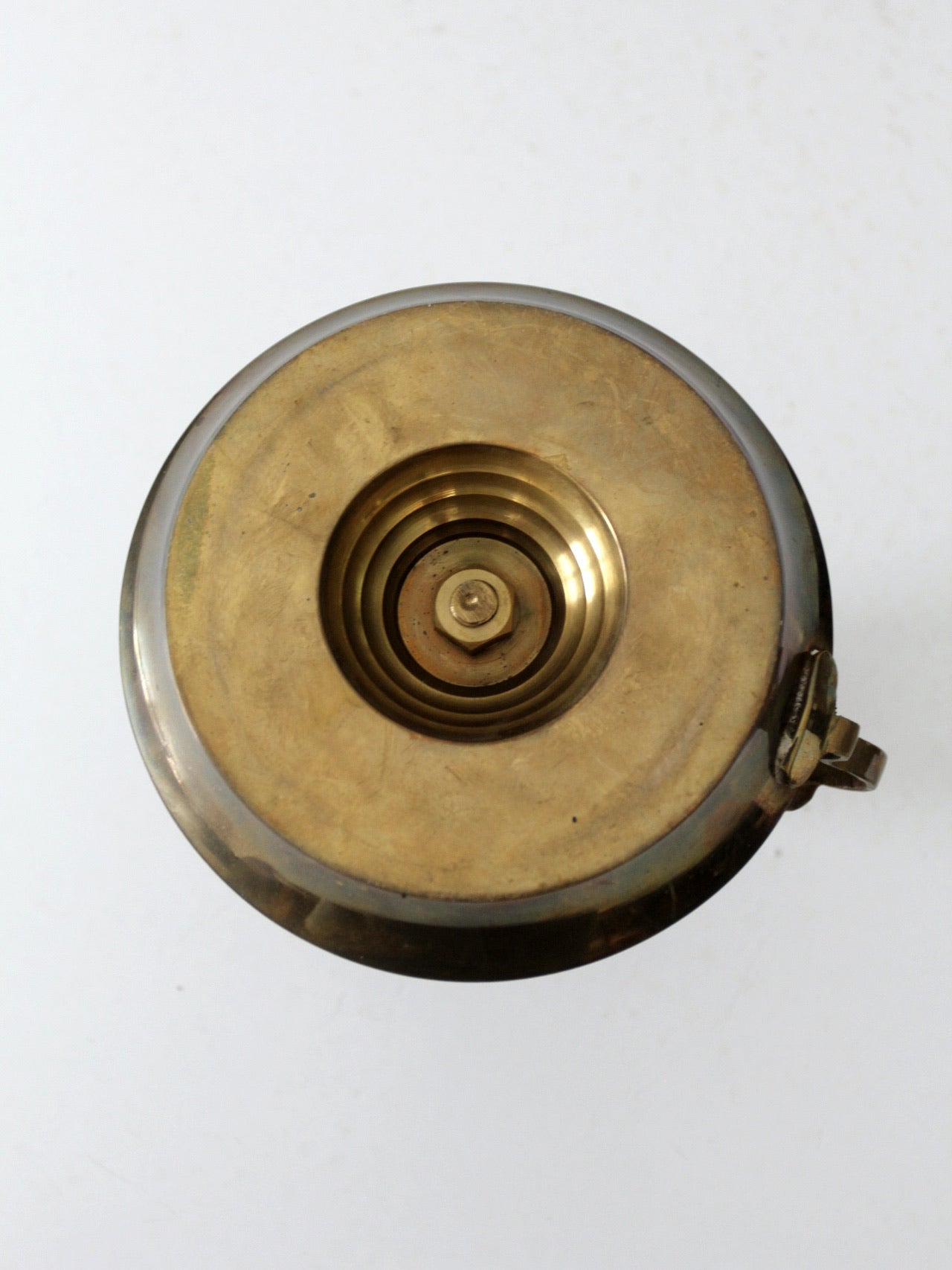 antique brass chamberstick