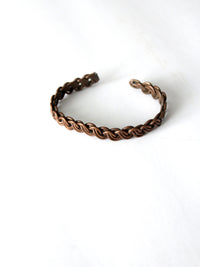 vintage copper cuff