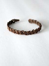 vintage copper cuff