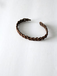 vintage copper cuff