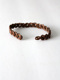 vintage copper cuff