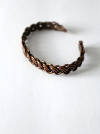 vintage copper cuff