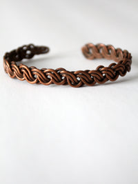 vintage copper cuff