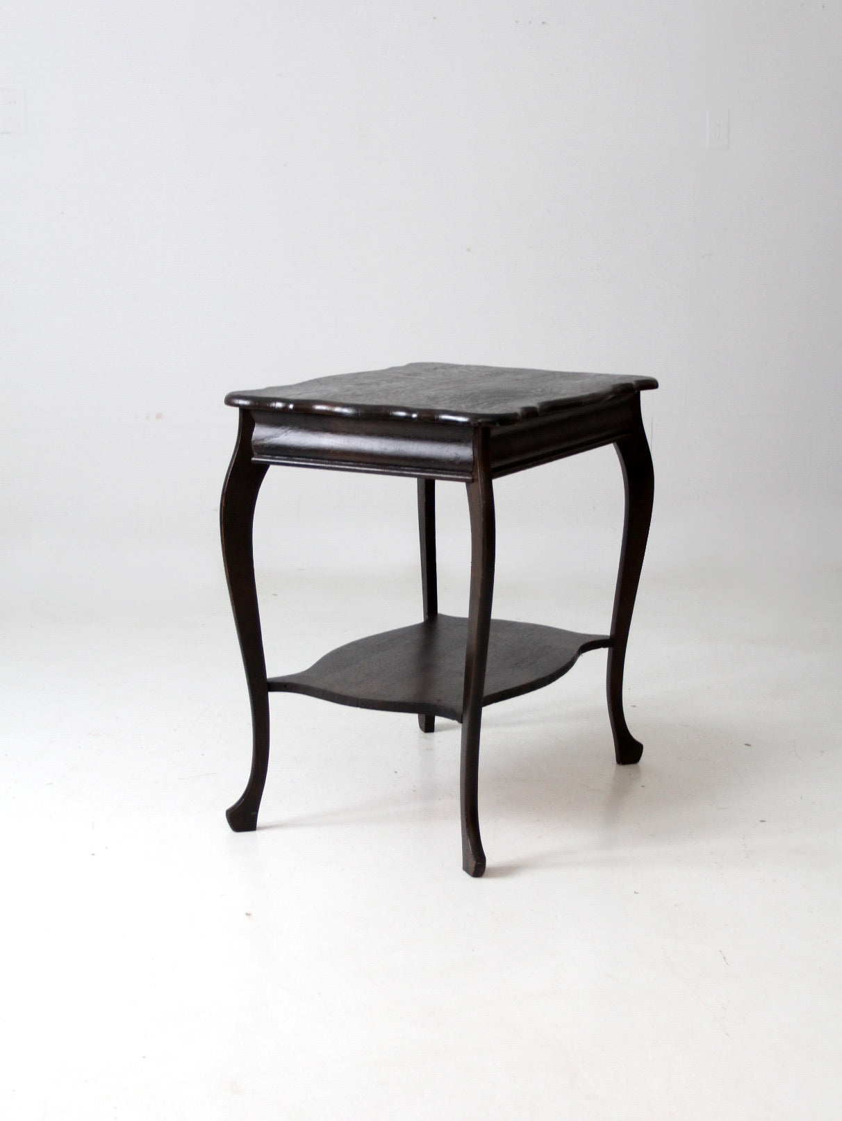 antique wood parlor table