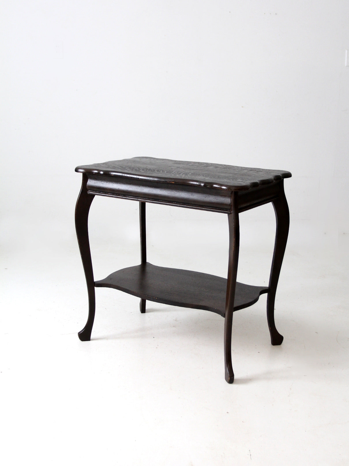 antique wood parlor table