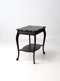 antique wood parlor table