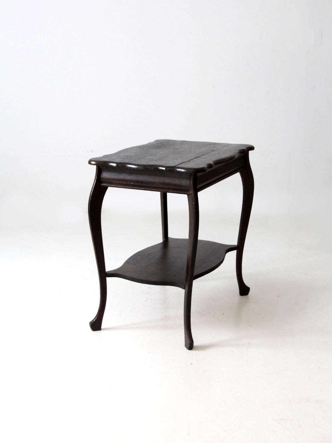 antique wood parlor table