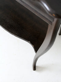 antique wood parlor table