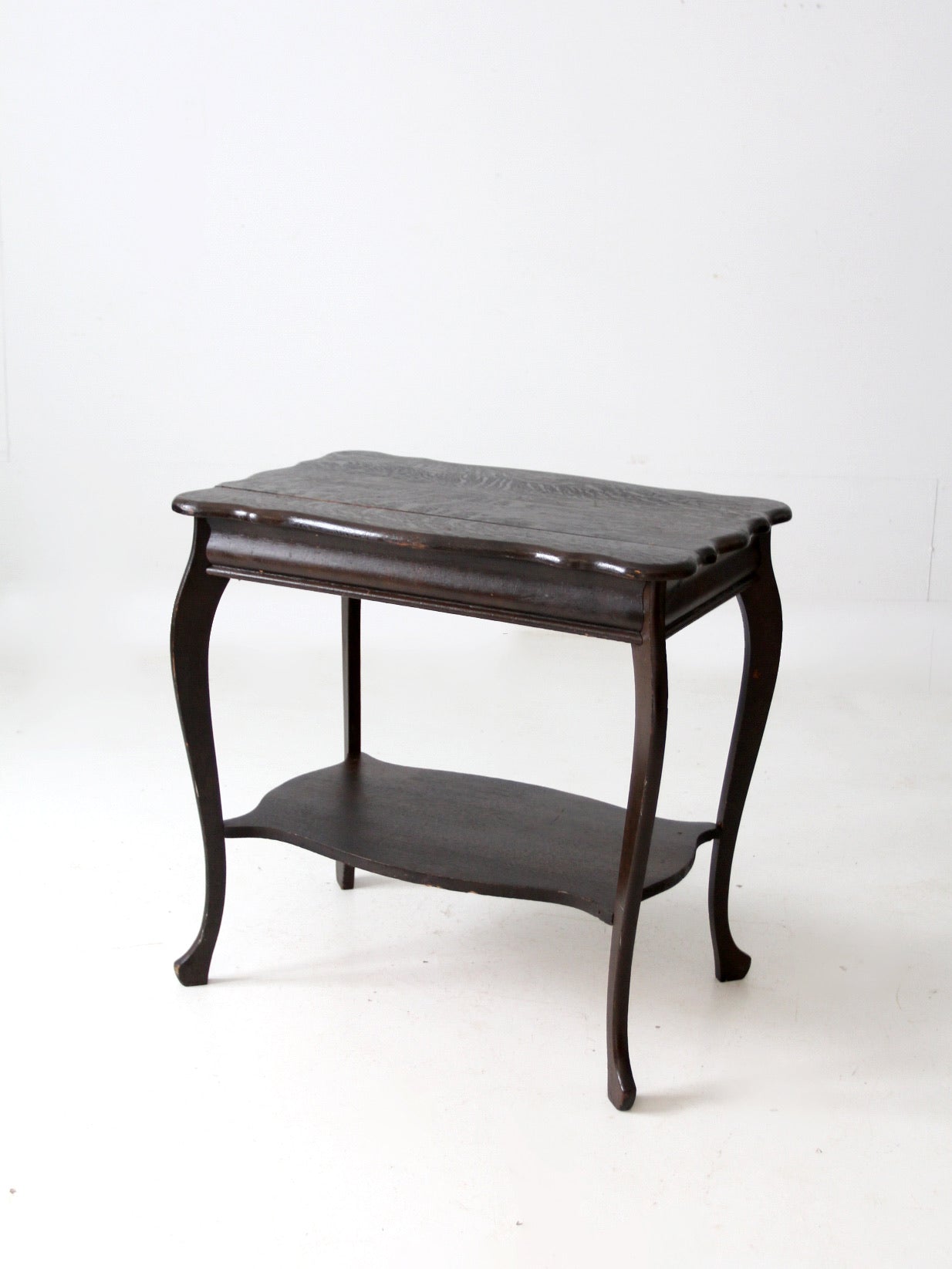 antique wood parlor table