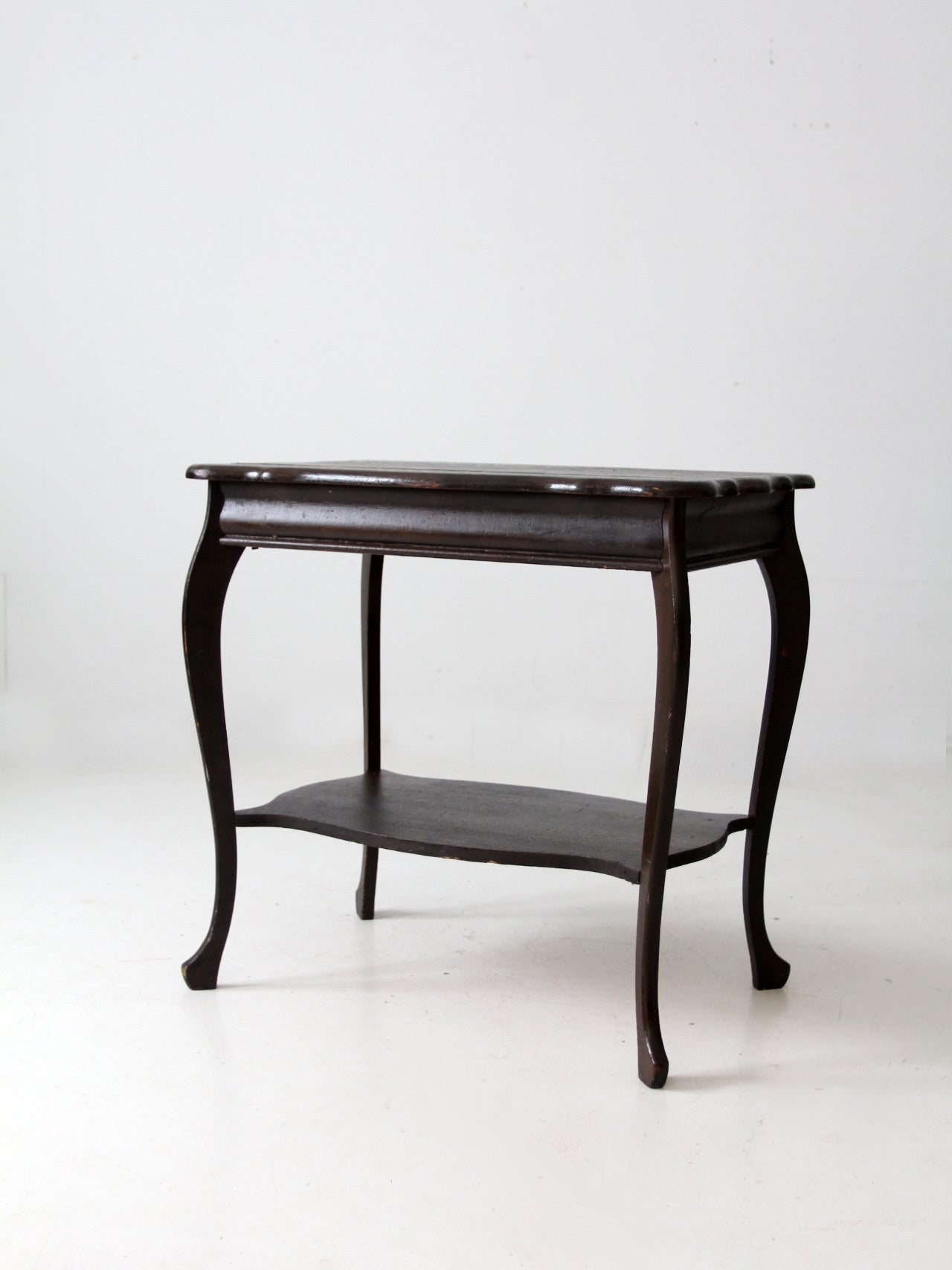 antique wood parlor table