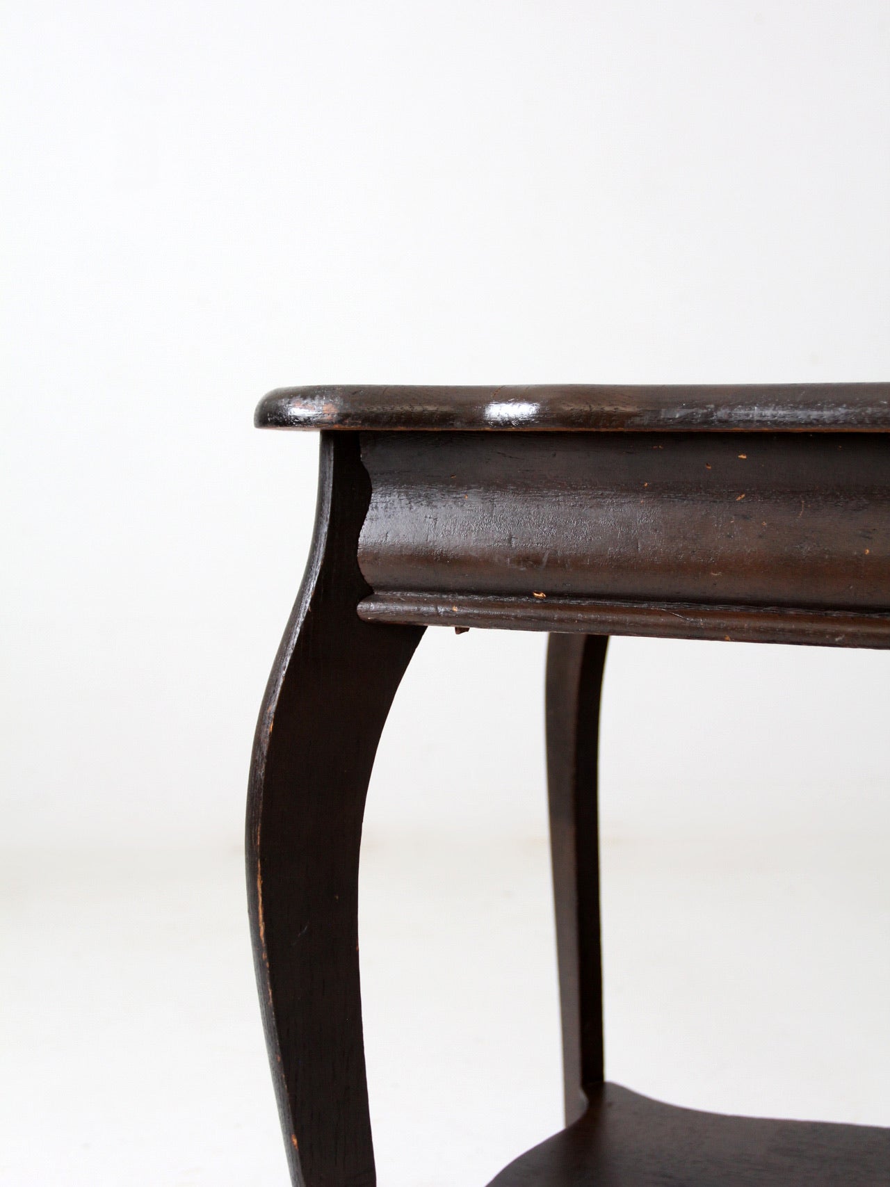 antique wood parlor table