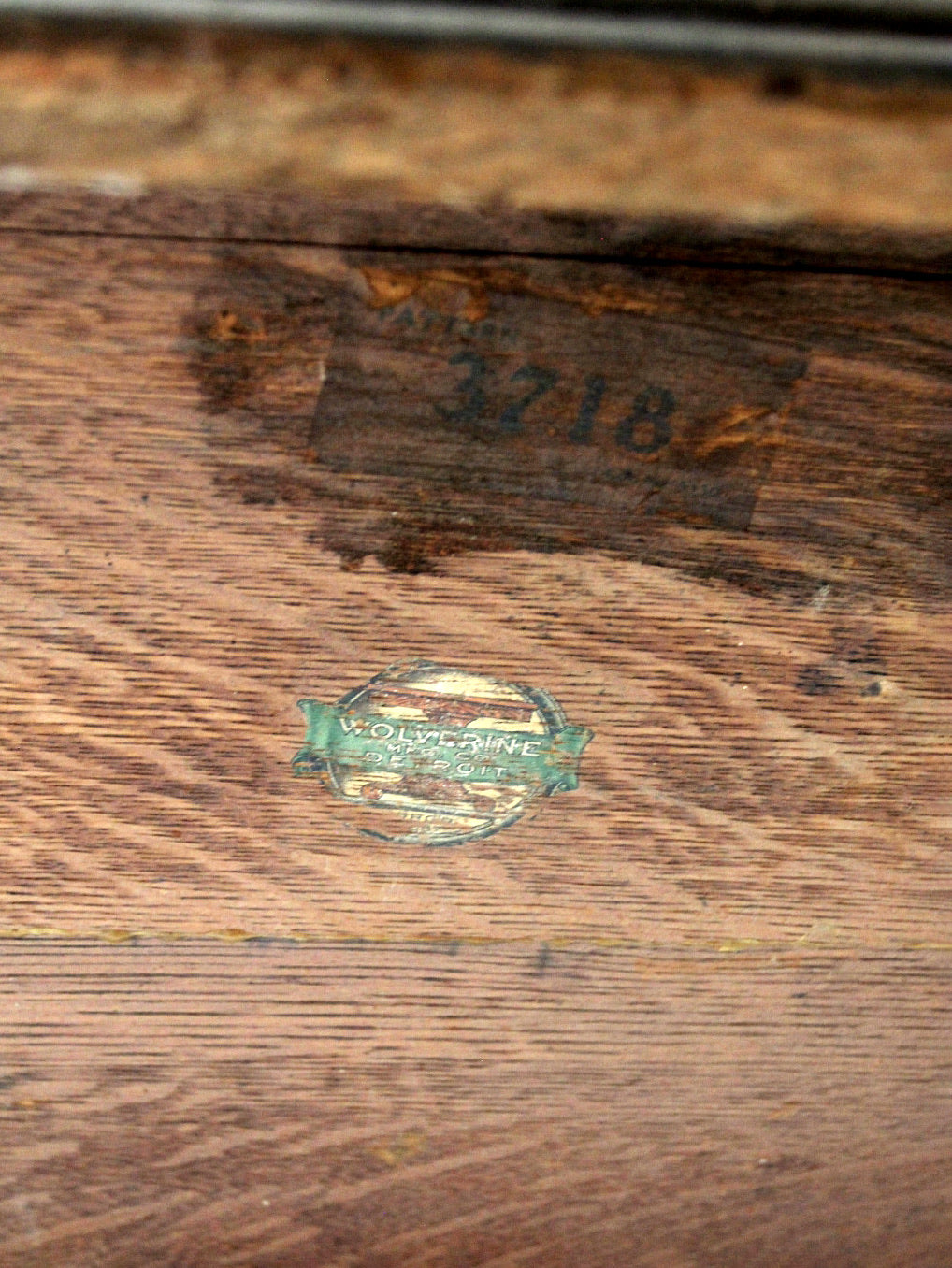 antique wood parlor table