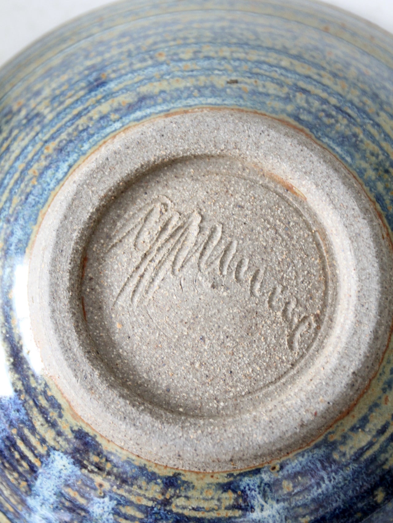 vintage studio pottery bowls set of 4